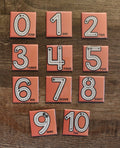 Dry Erase Tracing Magnet Numbers 1-10 Kit