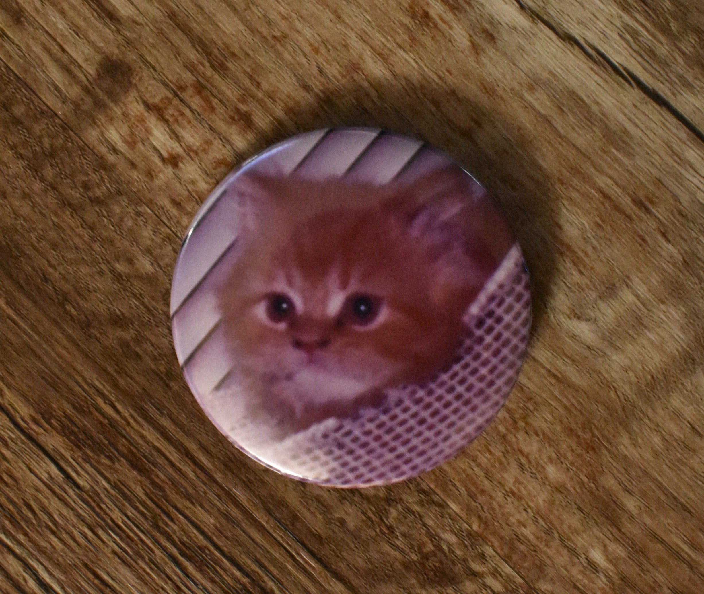 2 Inch Round Custom Made Photo Button-Set of 2