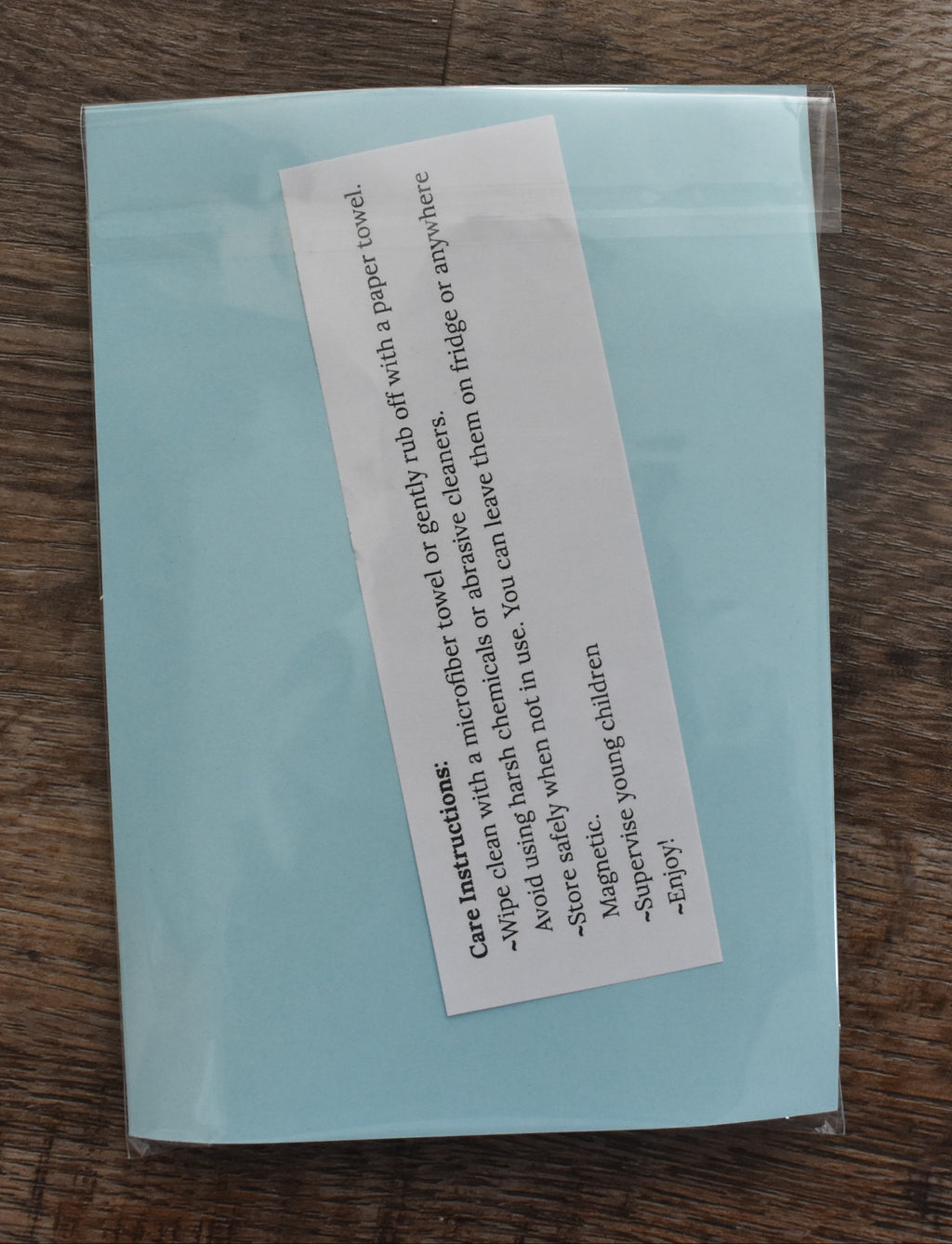 Dry Erase Coloring Magnet Set-Monkey & Bananas