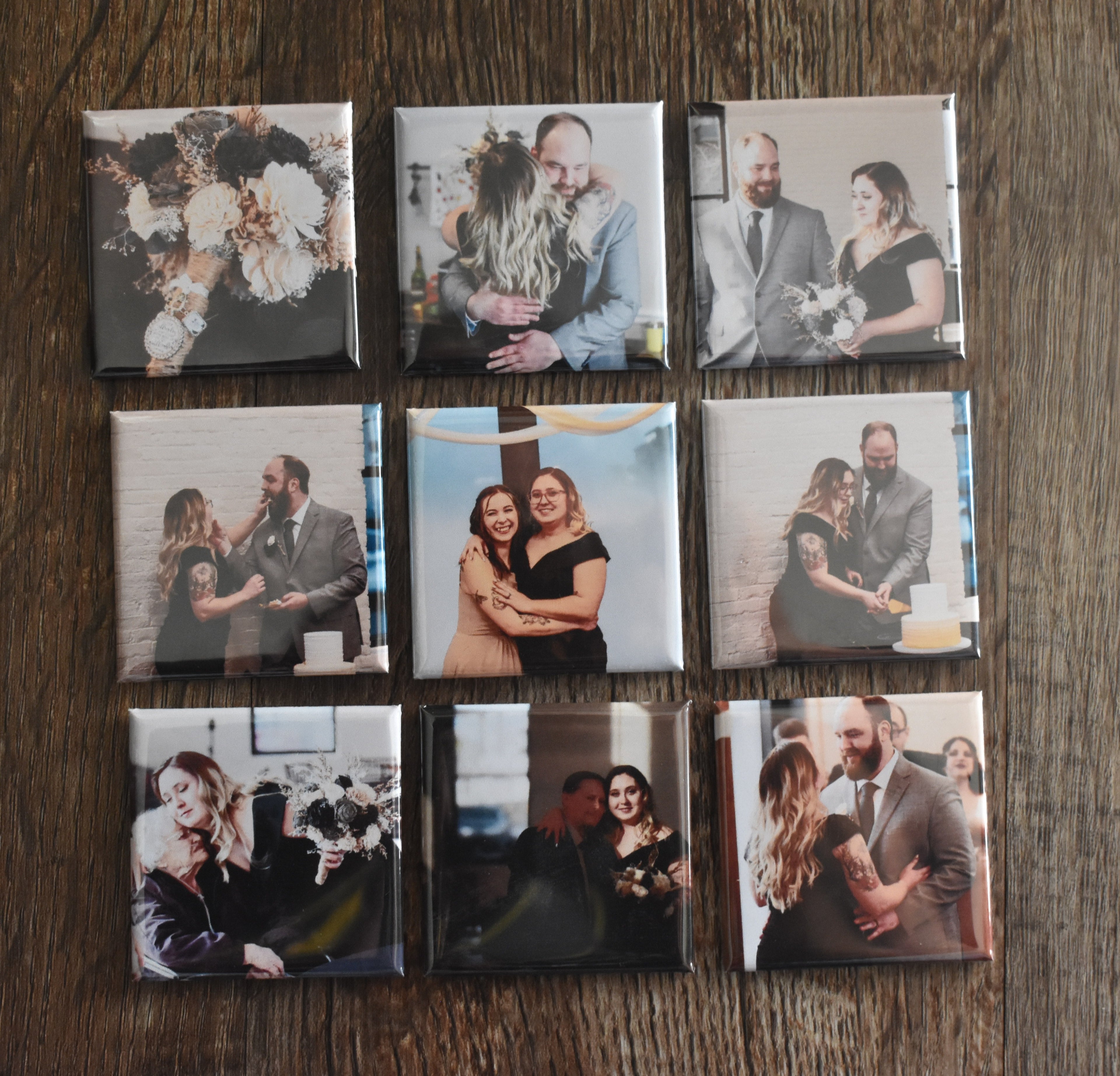 2X2 Custom Made Photo Magnets