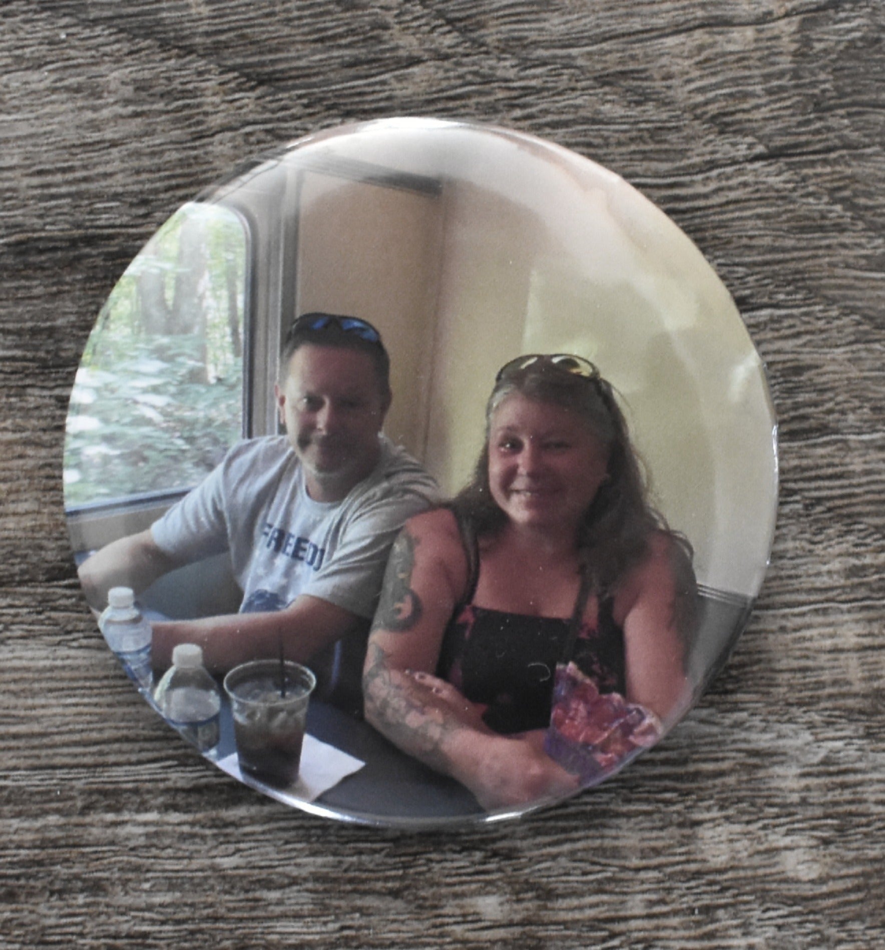 2 Inch Round Custom Made Photo Button-Set of 4