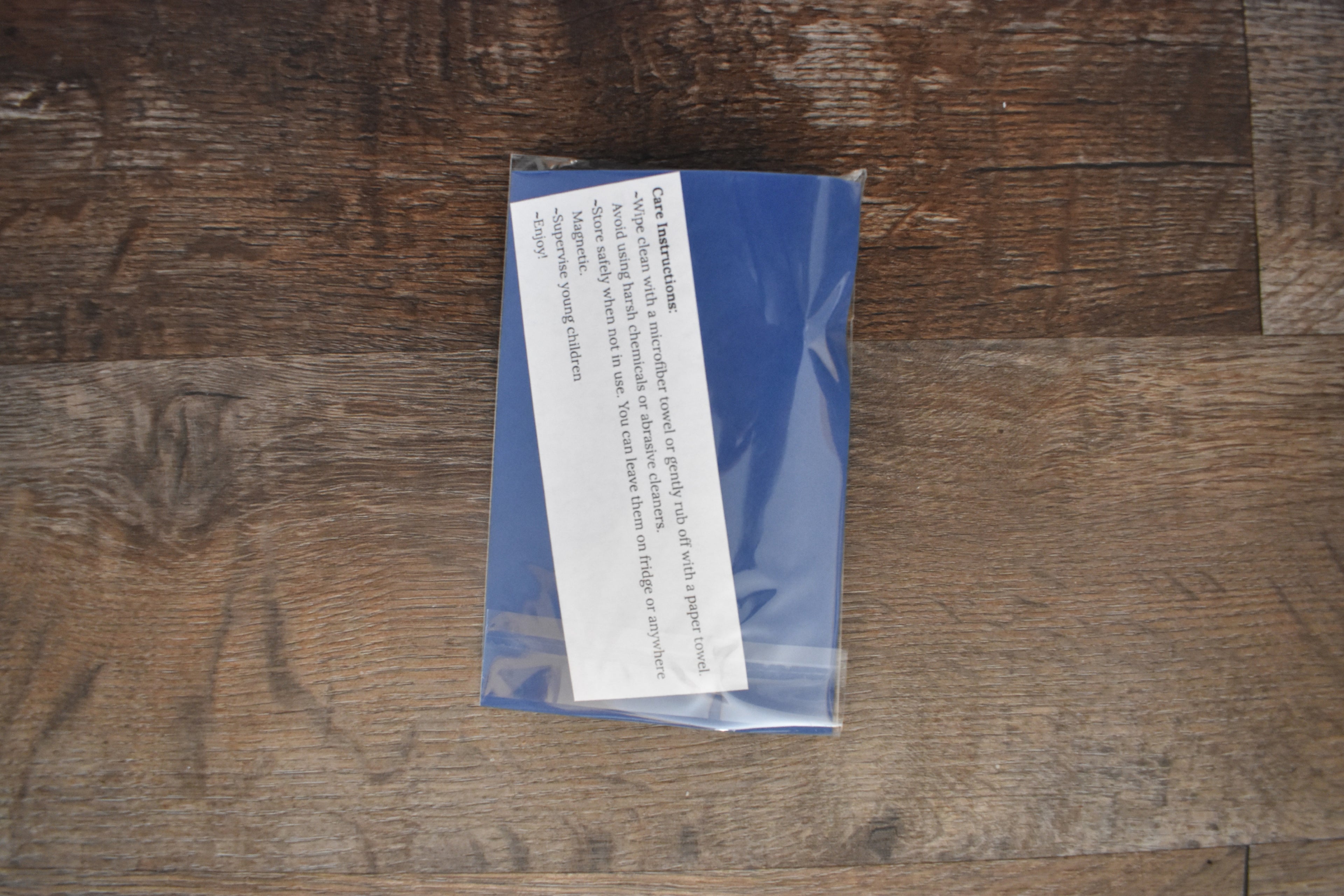 Dry Erase Magnet Coloring Set-Tiger