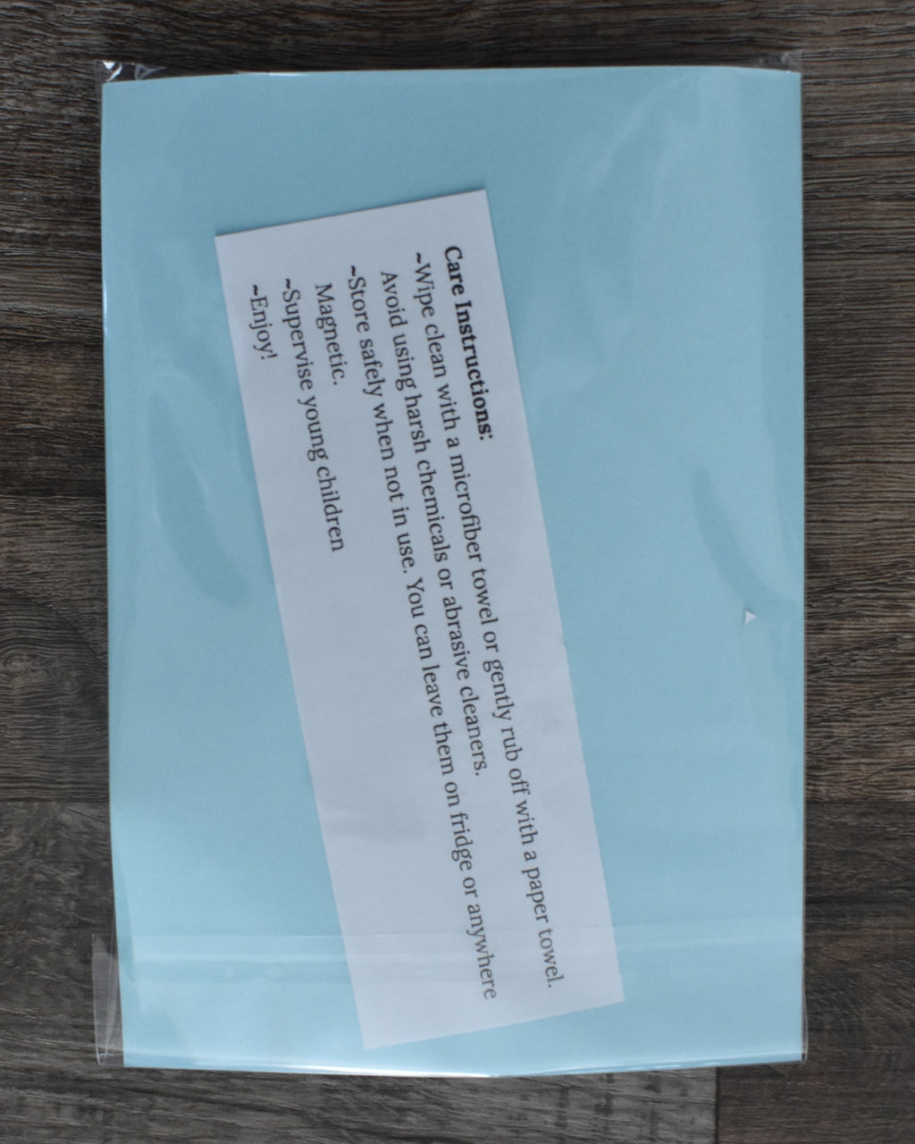 Dry Erase Coloring Magnet Set-Carrot & Apple