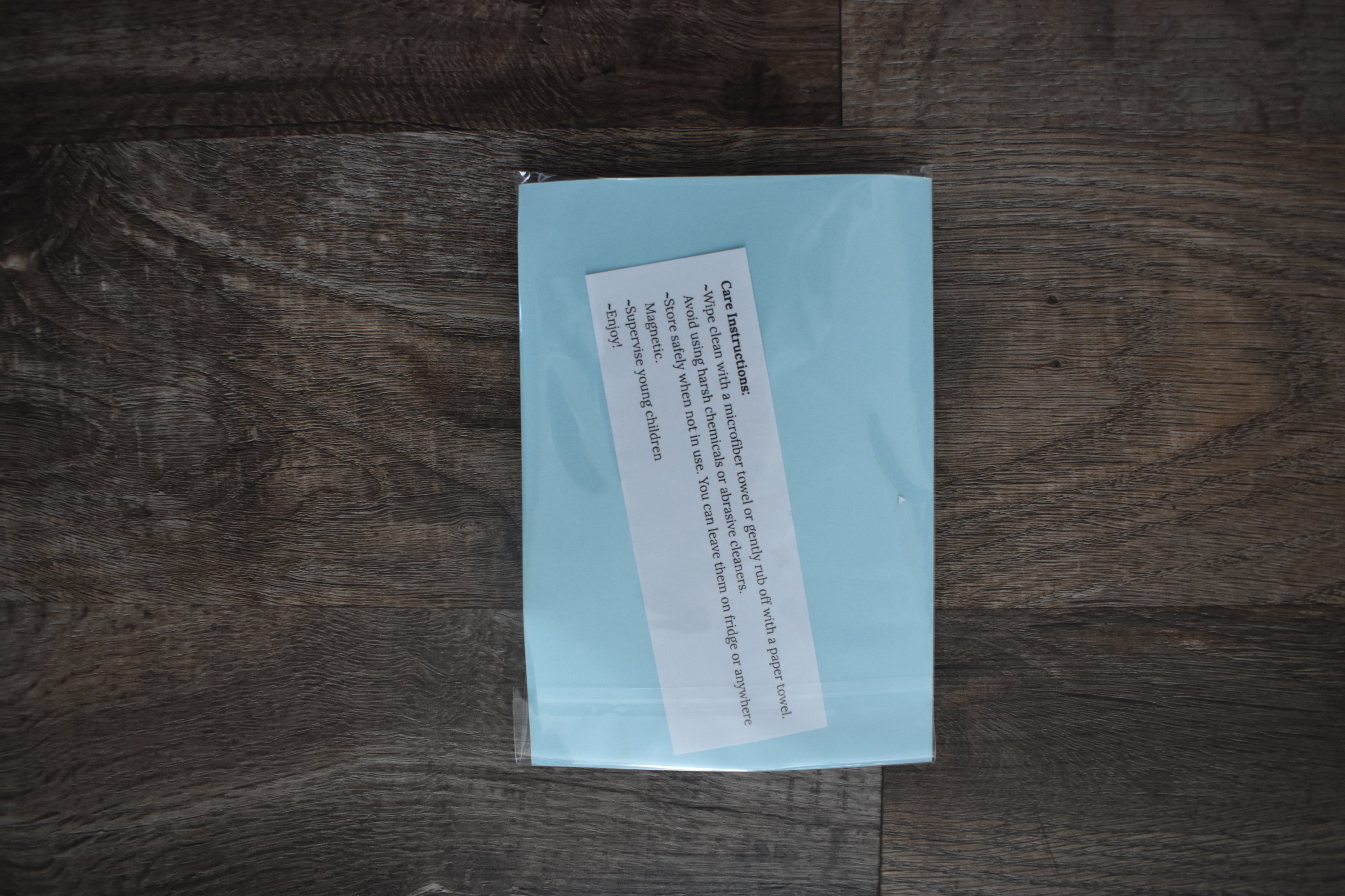 Dry Erase Coloring Magnet Set-Carrot & Apple