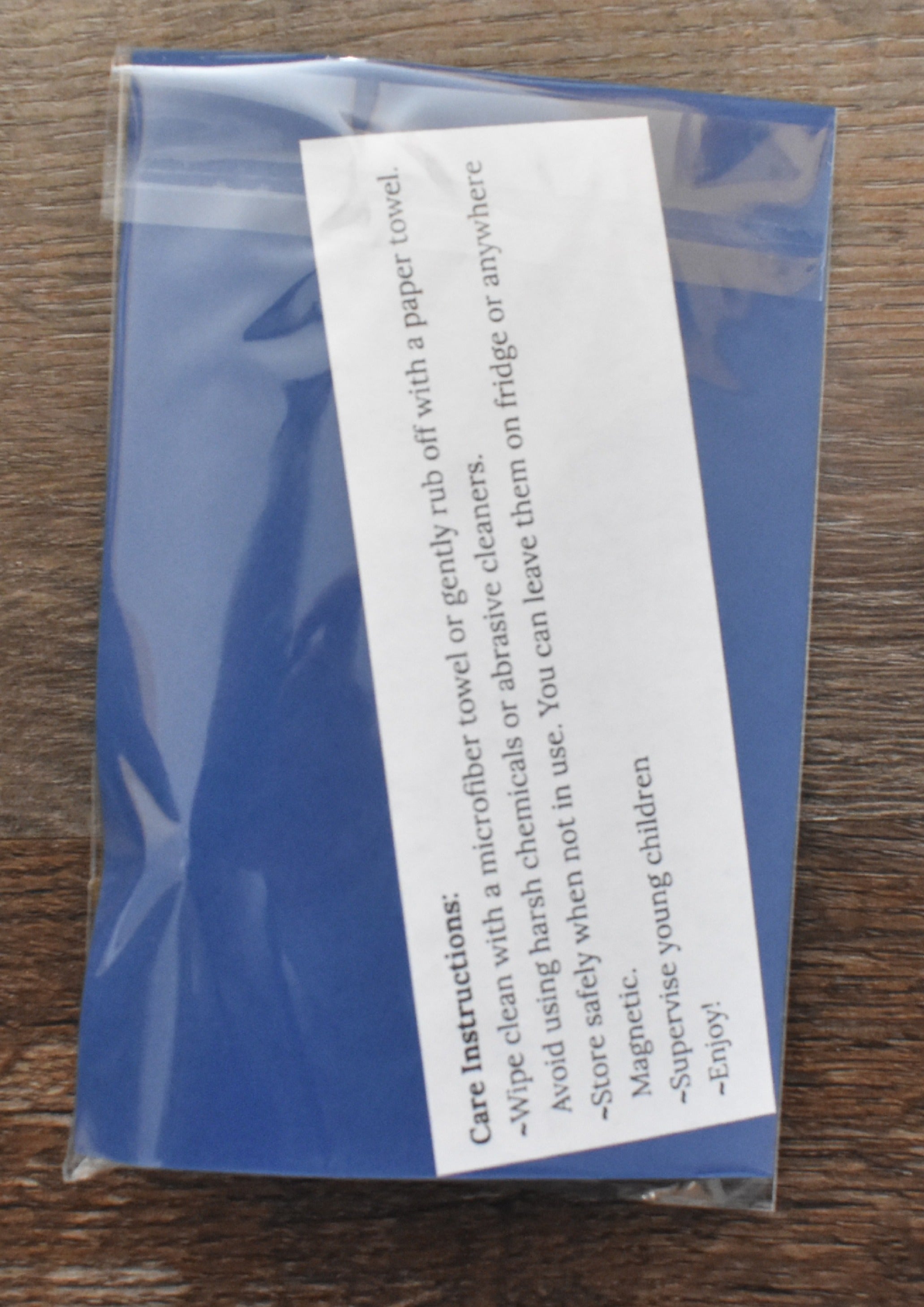 Dry Erase Magnet Coloring Set-Tiger