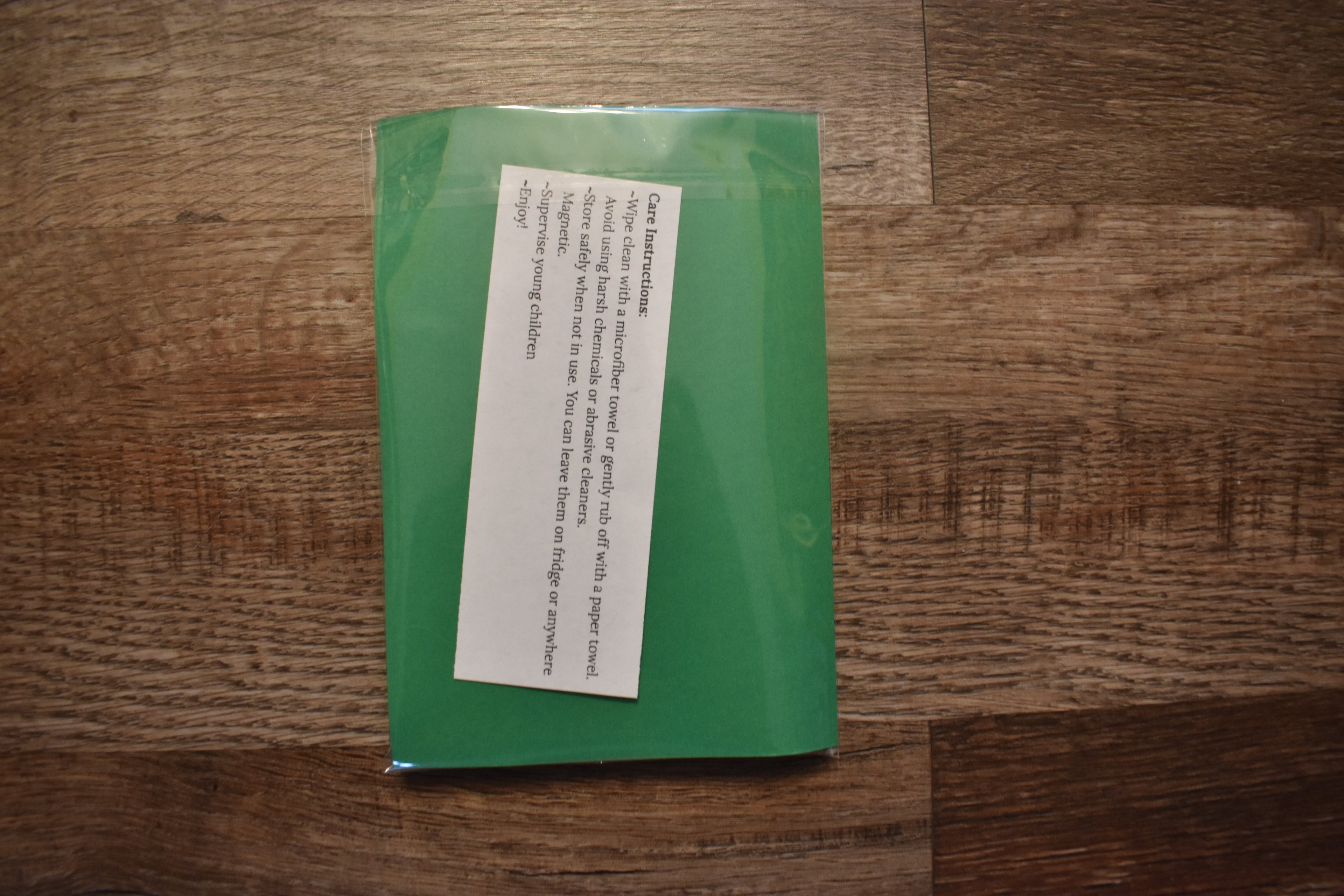 Dry Erase St. Patrick's Day Coloring Magnet Set-Clover & Leprechaun