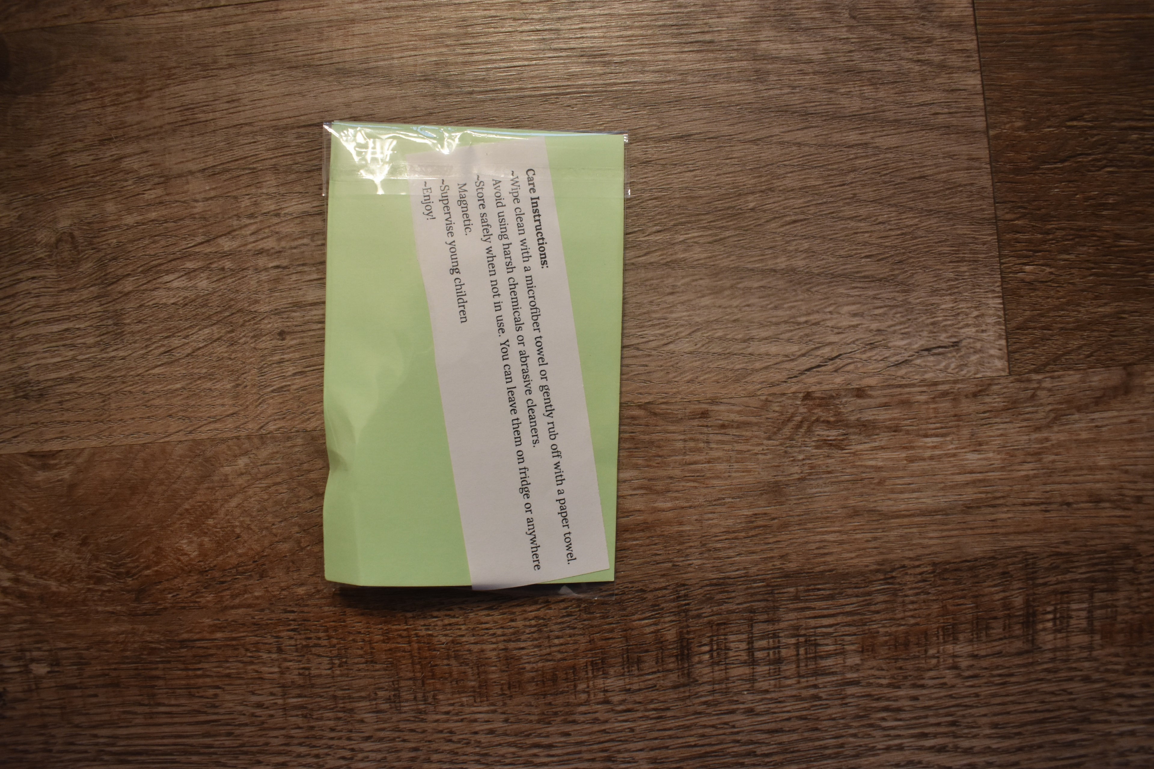 Dry Erase St. Patrick's Day Coloring Magnet Set-Penguin