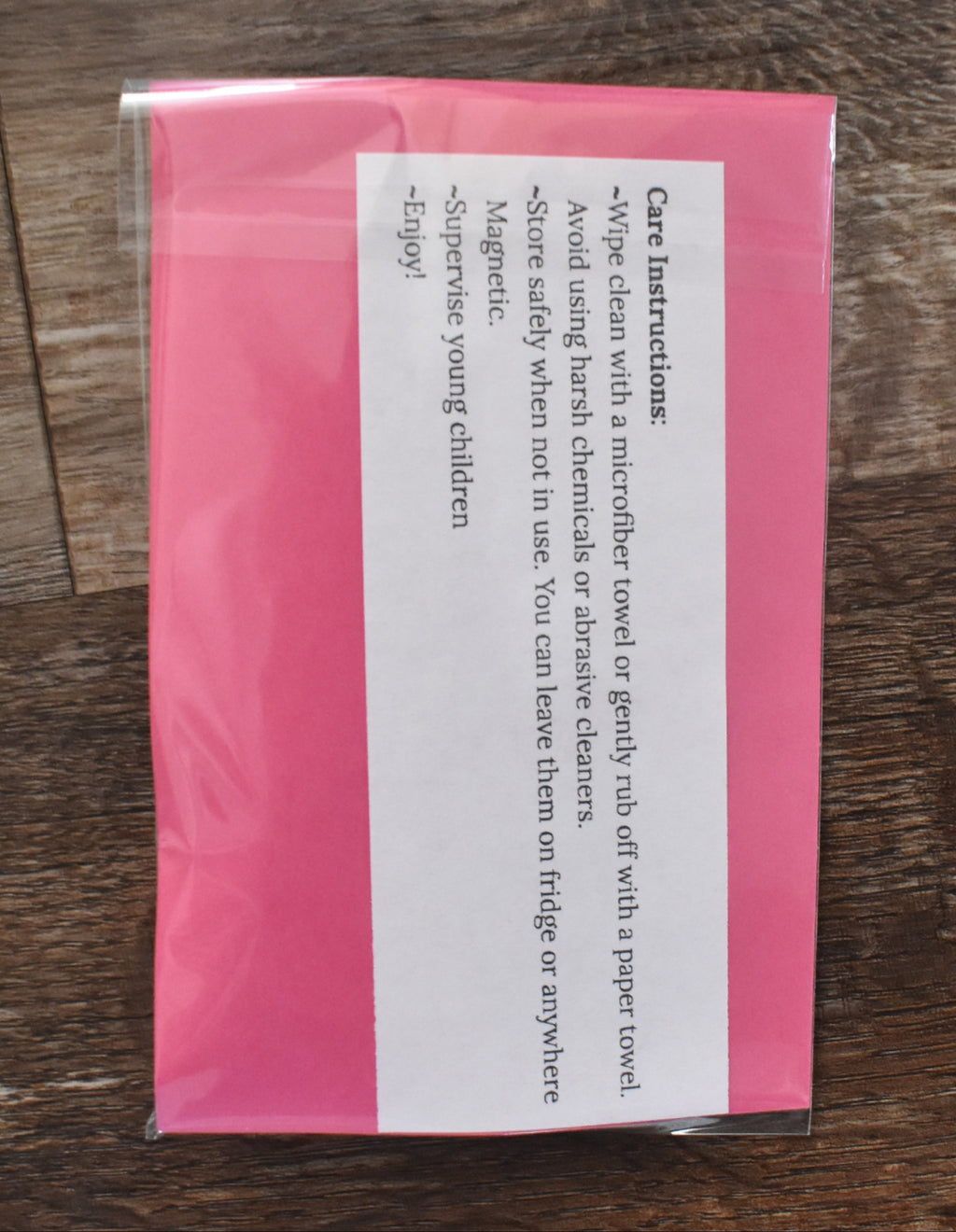 Dry Erase Coloring Magnet Set-Giraffe & Elephant