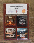 2x2 Square 4 Piece Camping Magnet Set