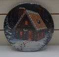 2 Inch Button-Christmas House