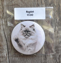 3 Inch Round Cat Breed Magnet-Ragdoll