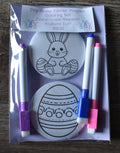 Dry Erase Easter Magnet Coloring Set-Egg & Bunny