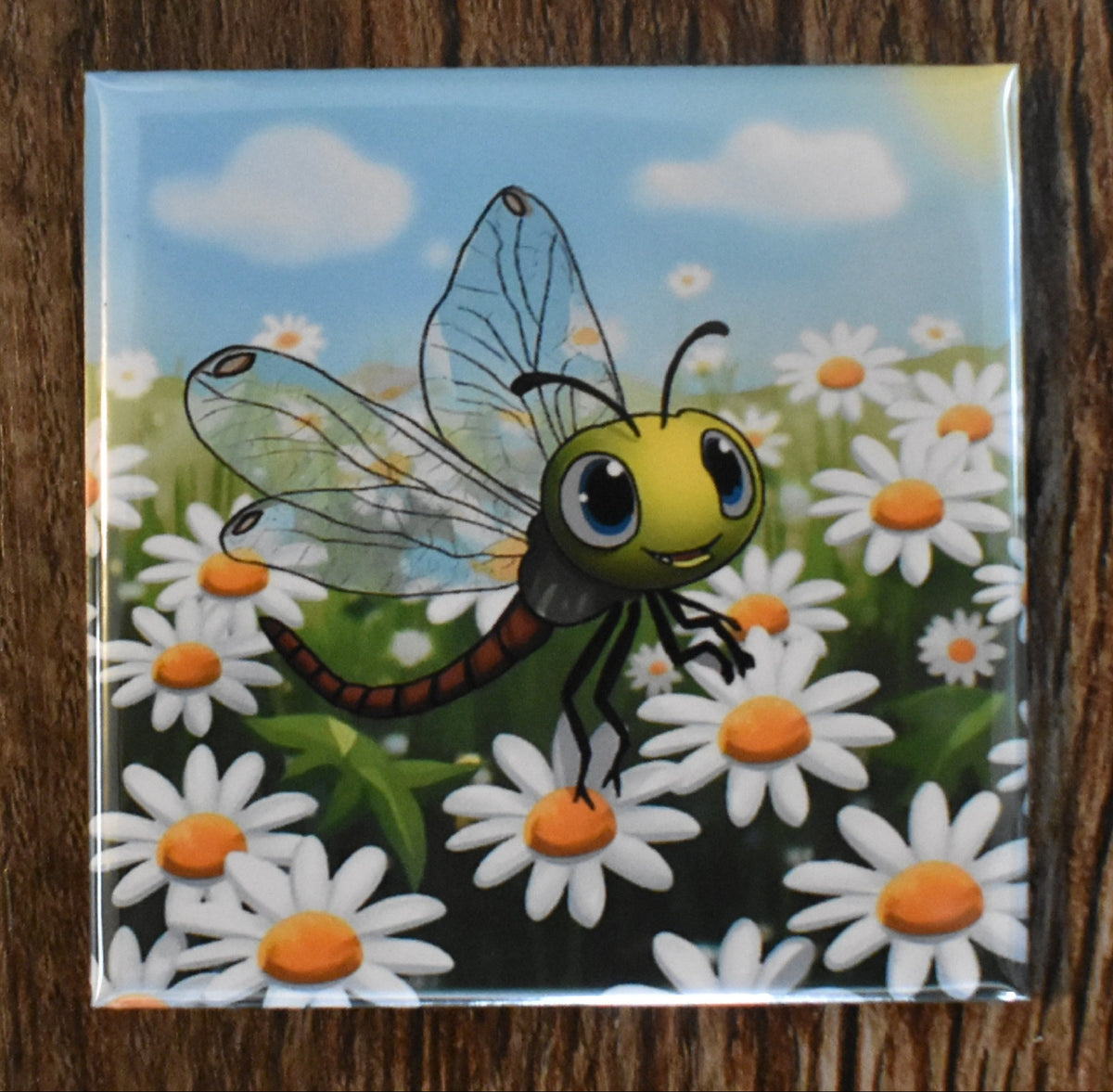 2x2 Magnet-Dragonfly