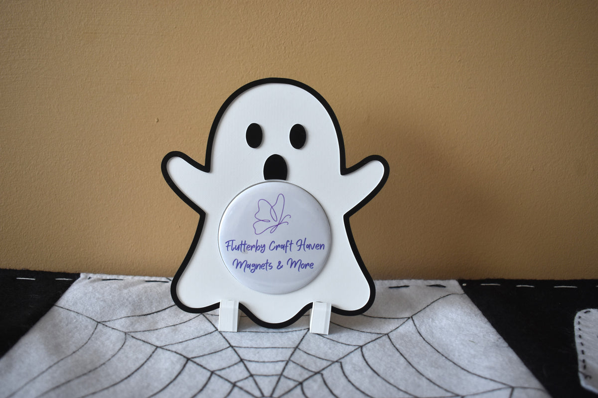 3D Printed Ghost 3 Inch Round Frame