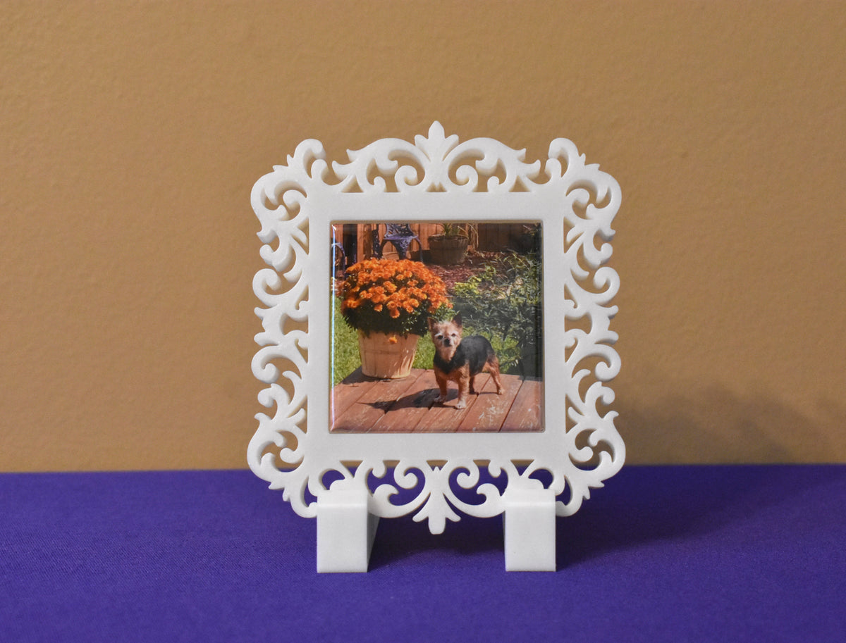 3D Printed 2x2 Inch Square Magnet Frame