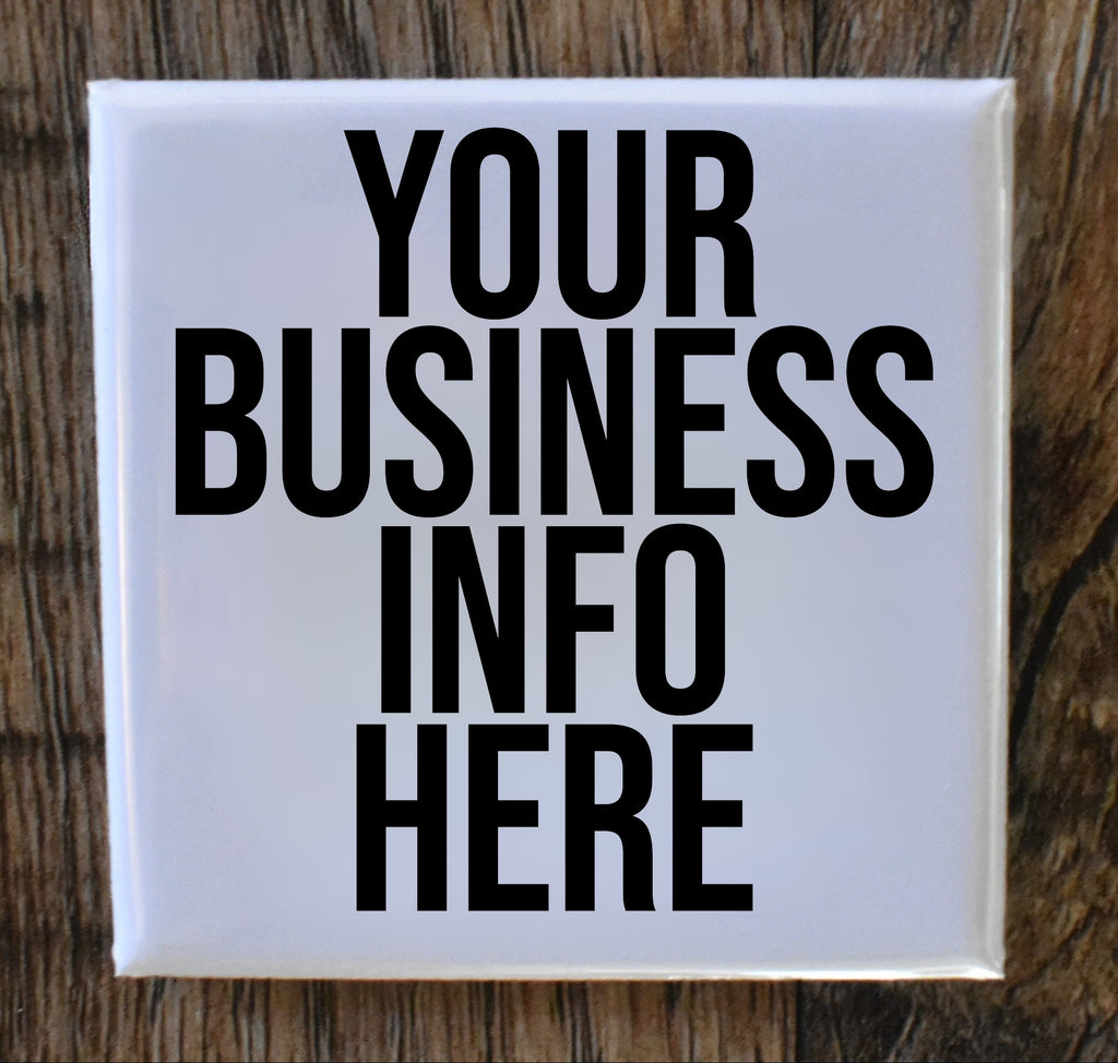 2x2 Custom Made Business Photo Magnet