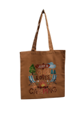 Canvas Tote Bag-Just a girl who loves camping