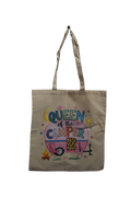 Canvas Tote Bag-Queen of the camper